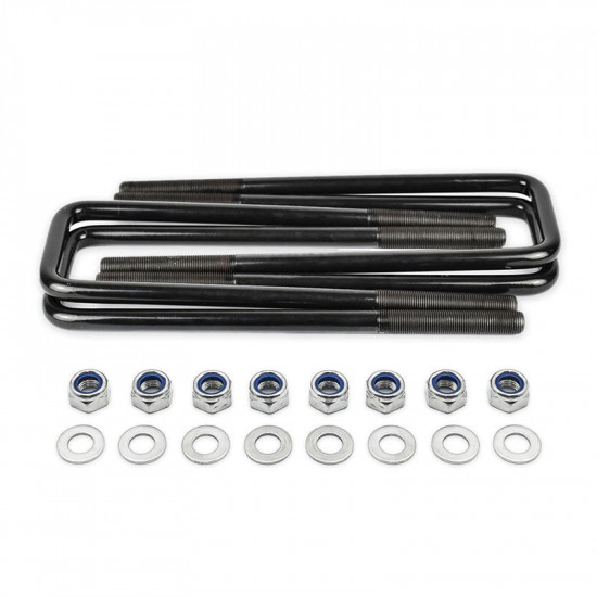 roxmad 1.5-2inch rear lift kit for 1995-2021 toyota tacoma w/add a leaf u-bolts shim