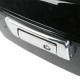 USA ONLY 13.7" King Vivid Black Pack Motorcycle Trunk For Harley Davidson Touring 2014-Later