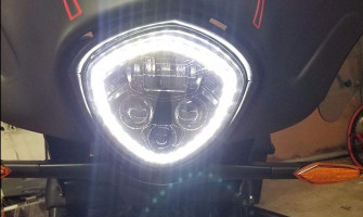 MIRROR, MIRROR: LED LIGHTED MOTORCYCLE MIRRORS