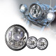 5.75 inch projector led headlight & 4.5 inch passing lights