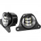 2pcs 4" front bumper led fog light driving lamp for jeep wrangler jk-tenth anniversary edition