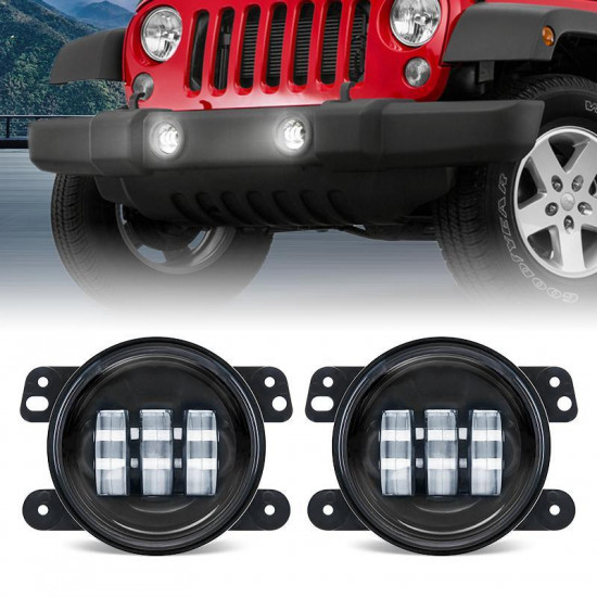 4 inch 30w cree power fog lamps for jeep wrangler & offroad