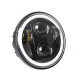 5.75'' led headlight with drl white halo angel eyes