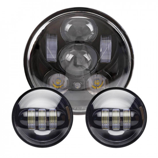 5.75 inch projector led headlight & 4.5 inch passing lights