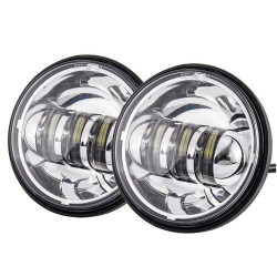 7" led headlight + 4.5" fog passing lights with bracket ring	