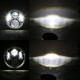 7inch rgb led headlights + 4inch led fog light rgb halos for jeep wrangler