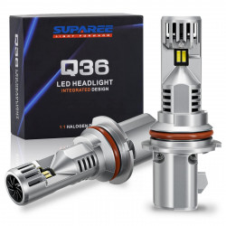 9004/hb1 led headlight bulbs 6500k white super bright