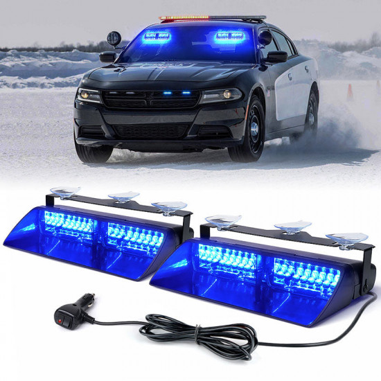 dual led windshield small strobe lights