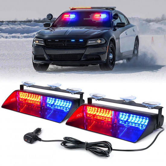 dual led windshield small strobe lights