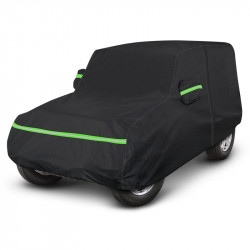 full car rain cover for jeep wrangler jk jl yj tj cj 2 door & 4 door