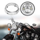 7 inch led headlight with mounting bracket ring