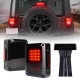 smoke/clear jeep tail lights & third brake light combo  for jeep wrangler jk '07-'18