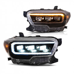 roxmad matrix projector led headlight for 2016-later toyota tacoma