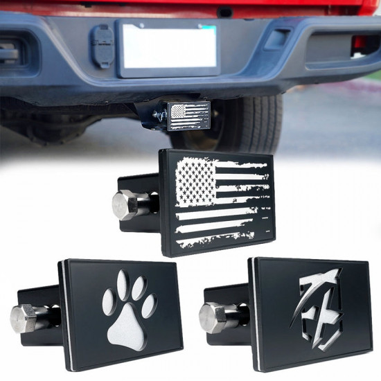 Aluminum Trailer Hitch Cover For 2" Receivers