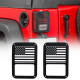 us flag tail light guard covers for jeep wrangler jk 07-18