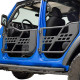 beast style jeep tube doors with side view mirror for 2018-later wrangler jl and gladiator jt