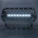 usa only black steel mesh grille with 14" c7 led light bar