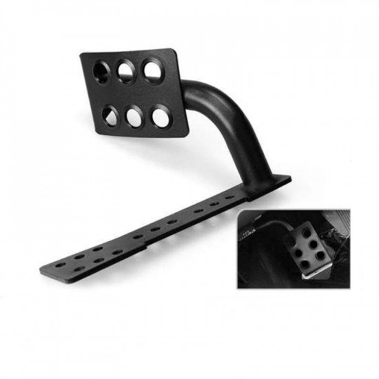 dead pedal left side foot rest for jeep wrangler jk 07+