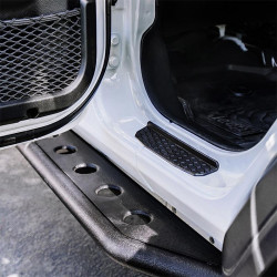 door sill jam protective side step plate cover for 2018 - later jeep wrangler jl 4 door