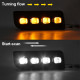 4 eyes led fog lamp drl & sequential turn signals for 2014-later toyota 4runner