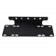 eu edition license plate holder led light bar lamps mount bracket for jeep offroad suv