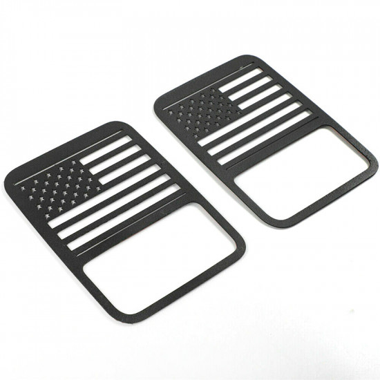 flag style tail light guard for 2020-later jeep gladiator jt