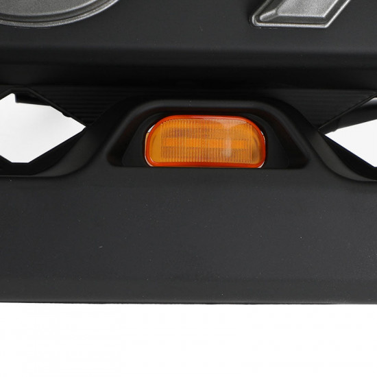 abs grill with cover & led raptor lights combo for 2010-2013 toyota 4runner