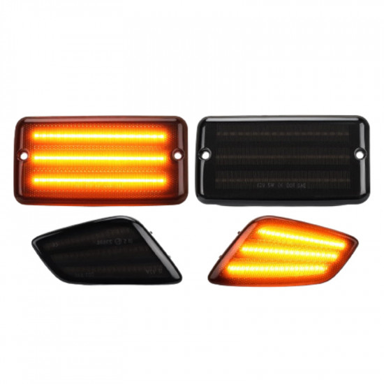 led turn signal lights & side marker lights for jeep wrangler tj 1997-2006