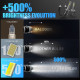 h1 led headlight bulb with 20000 lumen cool white