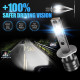 h1 led headlight bulb with 20000 lumen cool white