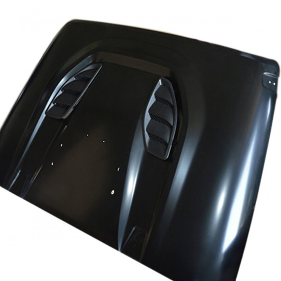 hard rock series steel hood for 07-18 jeep wrangler