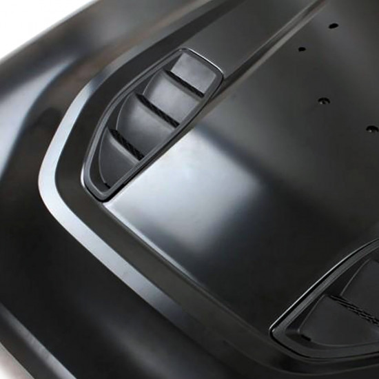 hard rock series steel hood for 07-18 jeep wrangler