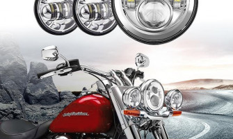 PERFORMANCE MOTORCYCLE LED HEADLIGHT WITH BIG LOOKS, BIG LUMENS