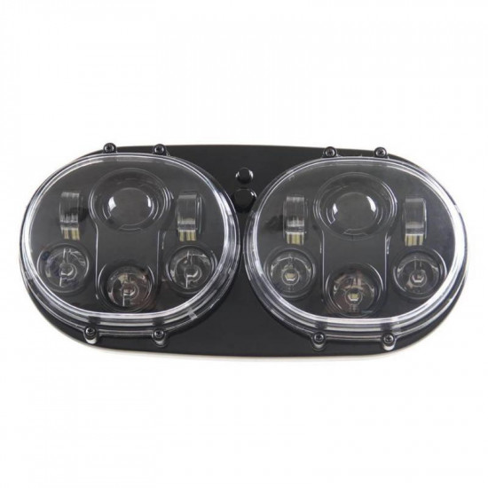 90w dual led headlights for road glide 2004-2013