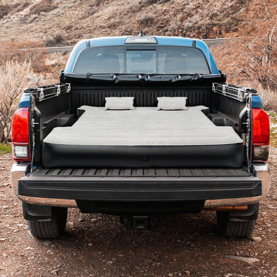 inflatable pickup truck bed air mattress with air pump for 5ft toyota tacoma