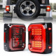 inspire series led taillights with for 2007 - 2018 jeep wrangler jk