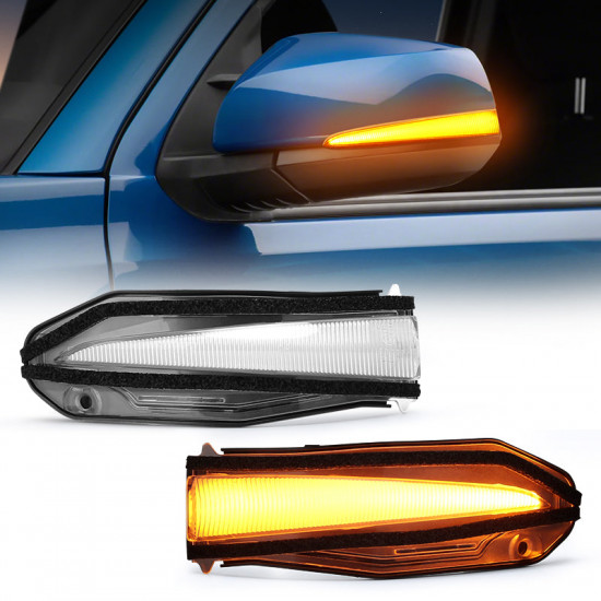 led side mirror turn signal lights for 2014-later toyota 4runner