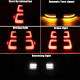 led tail lights assembly for 2003-2009 toyota 4runner