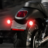 led brake light with single contact 1156 insert kit + mounting bracket for motorcycles