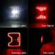 linear series clear led tail light for 2018+ jeep wrangler jl jlu