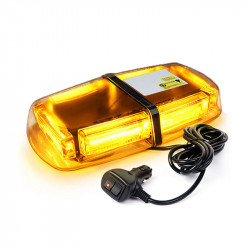 mini led strobe light bar with magnetic base