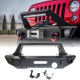 usa only mk series front bumper w/ winch plate for 07-18 jeep wrangler