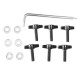 hardtop quick removal knob fastener kit