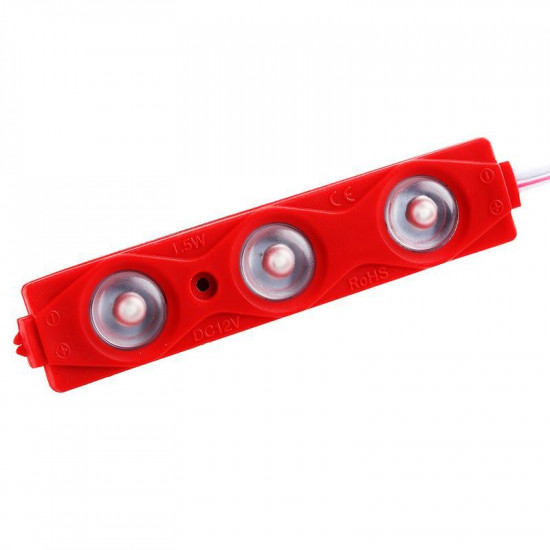 red 8 led rock light pods truck bed lighting kit w/ switch