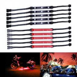 motorcycle rgb flexible neon led light strip kit