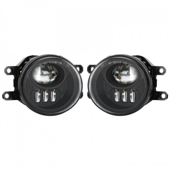 roxmad black led fog lights for 2016-later toyota tacoma