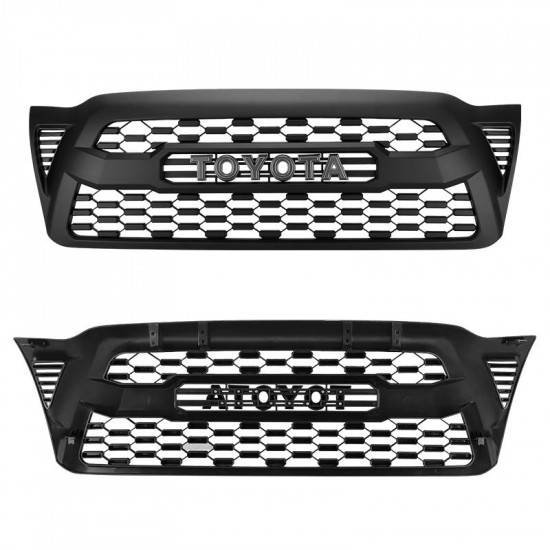 roxmad front grill replacement for 2005-2011 toyota tacoma