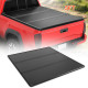 roxmad 5ft hard fording tri-fold foldable tonneau cover bed cover for toyota tacoma