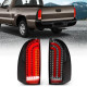 roxmad led rear black brake tail lights for 2005-2015 toyota tacoma