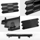 roxmad radiator sensor garnish cover for 2016-later toyota tacoma trd pro front grille